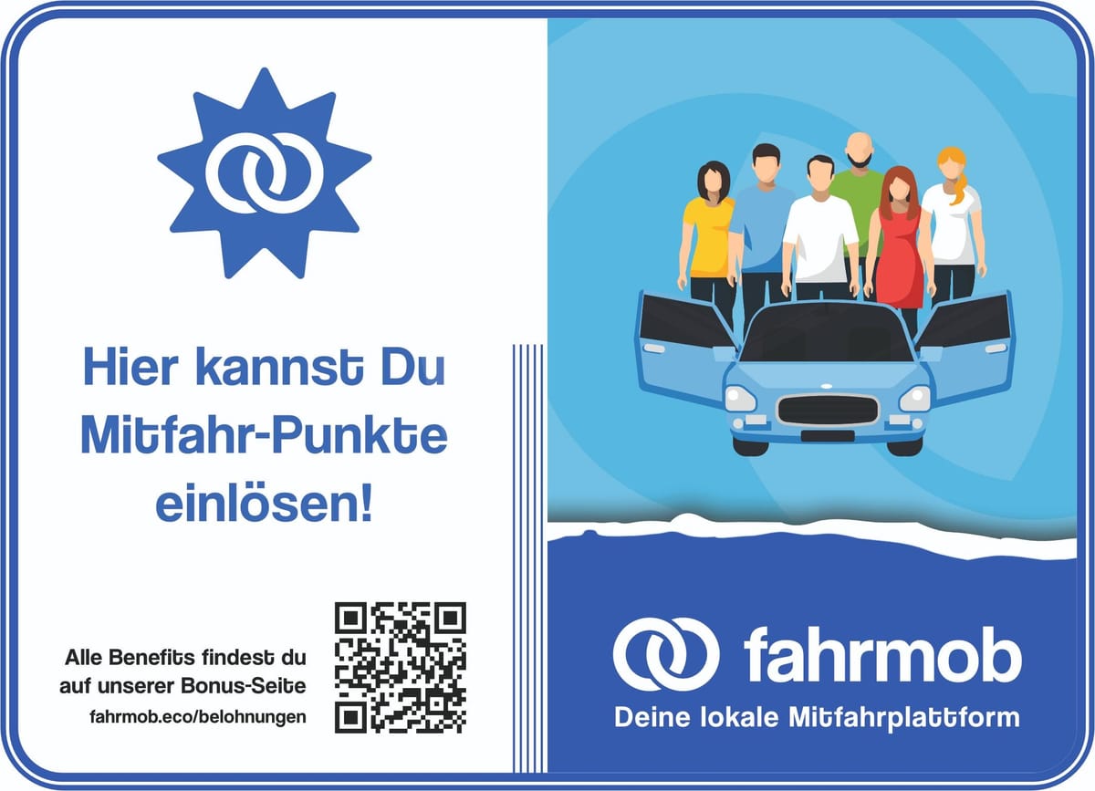 FAQ & Infos: Mitfahr-Punkte