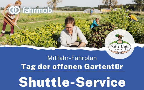 fahrmob.eco für Veranstaltungen nutzen