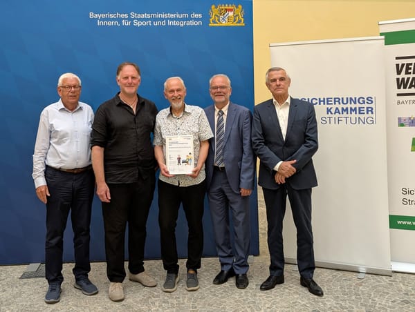 Große Ehre für fahrmob.eco – Bayerischer Verkehrssicherheitspreis 2025